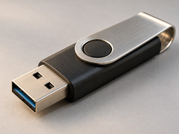 Une clé USB