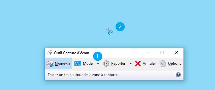 outil capture forme libre