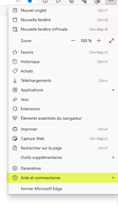 Comment Mettre à Jour Microsoft Edge Formation Informatique Avec Cedric 0355